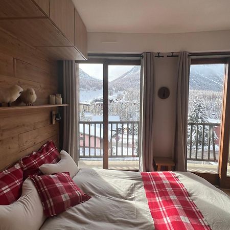 Les Tanieres De Montgenevre - La Marmotte - Duplex 4 P Entierement Renove Avec Vue Magnifique Daire Dış mekan fotoğraf